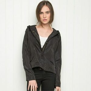 Brandy Melville Black WindBreaker